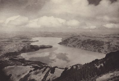 Rigi Kulm, Vue sur le Zugersee - Jean Gaberell