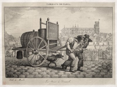 Scènes de Paris : Bains à Domicile - Jean Henri Marlet