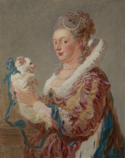 Une femme avec un chien, c.1769 - Jean Honore Fragonard