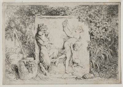 Bacchanales : La danse des satyres, 1763 - Jean Honore Fragonard