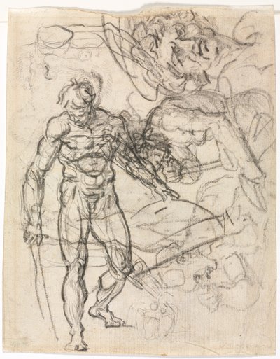 Études de figures (verso) - Jean Honore Fragonard