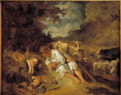 Mercure et Argus - Jean Honore Fragonard