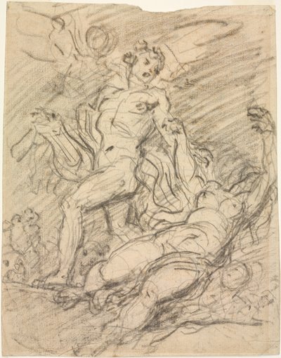 Orphée et Eurydice recto, vers 1761 - Jean Honore Fragonard
