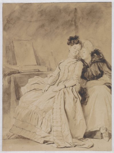 La conversation intime, vers 1778 - Jean Honore Fragonard