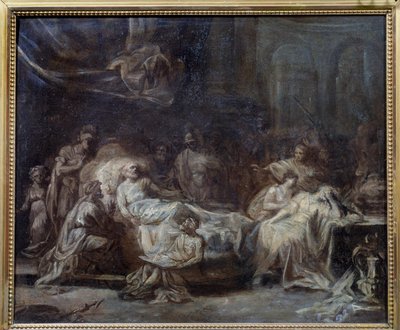 Le testament : Famille réunie autour d