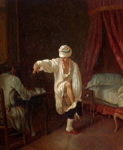Le Matin de Voltaire - Jean Huber