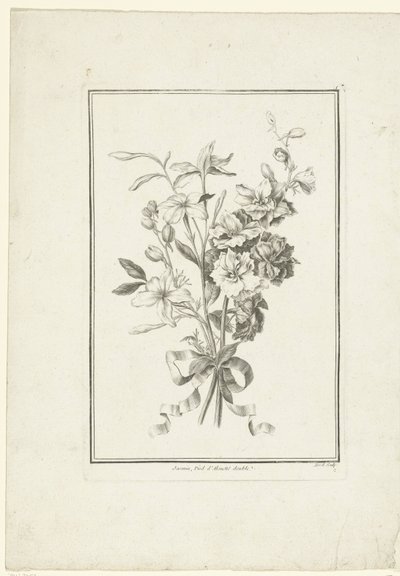 Bouquet de jasmin et de pied d