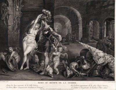 Mars au retour de la guerre - Jean Jacques Avril