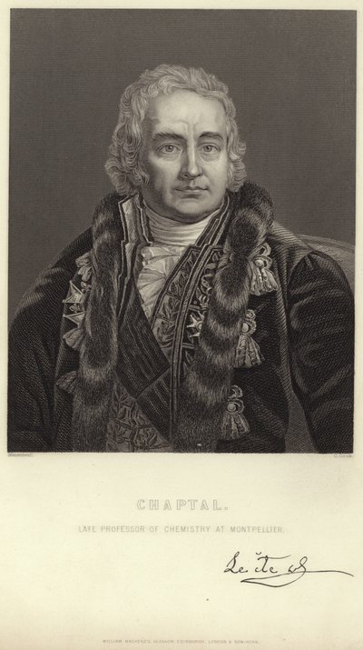 Portrait de Jean-Antoine Chaptal - Jean Jacques Francois Monanteuil
