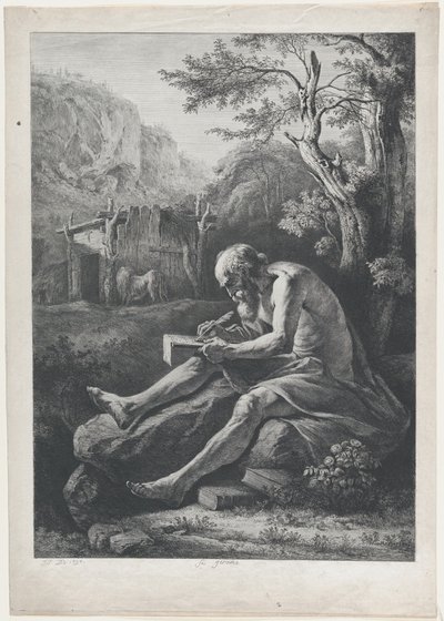 Saint Jérôme, 1797 - Jean Jacques de Boissieu