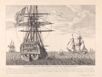 Napoléon se rendant au capitaine Frederick Lewis Maitland le 15 juillet 1815, c.1815 - Jean Jerome Baugean