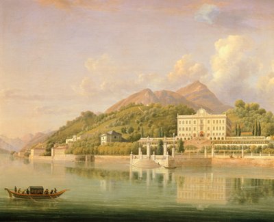 Vue de la Villa Sommariva - Jean Joseph Xavier Bidauld