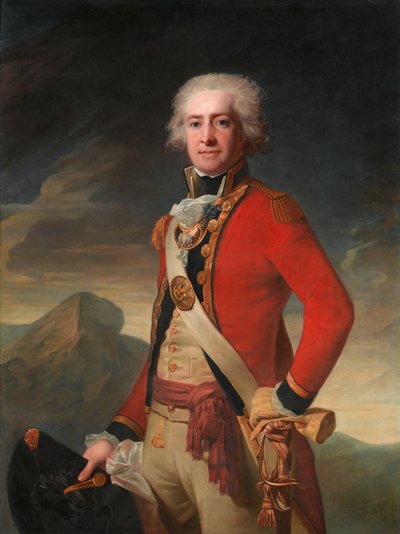 Lieutenant-colonel Francis Richardson, 1er Gardes à pied, 1792 - Jean Laurent Mosnier