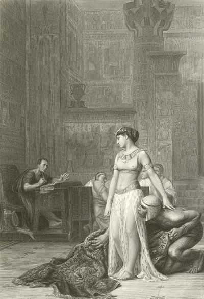 Cléopâtre et César - Jean Leon (after) Gerome