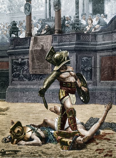Gladiateurs dans l