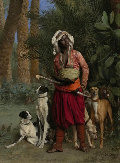 Allemand : Meister der Hunde Le maître nègre des chiens de chasse


Autre(s) titre(s) :  

Allemand : Meister der Hunde Le maître nègre des chiens de chasse - Jean Leon Gerome