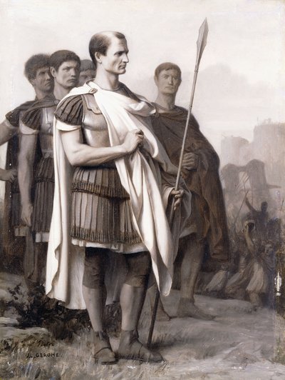 Jules César et son état-major - Jean Leon Gerome