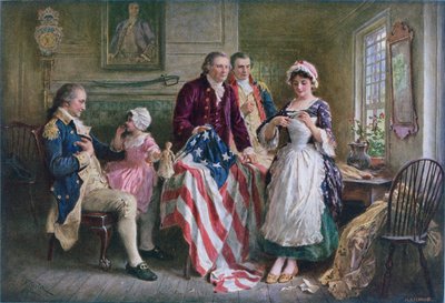 Betsy Ross 1777 - Jean Leon Gerome Ferris