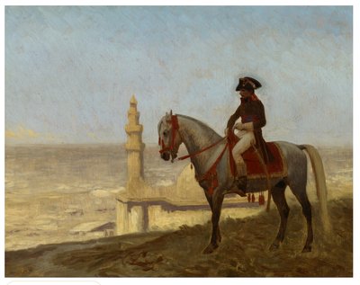 Le Général Bonaparte au Caire, ébauche - Jean Leon Gerome