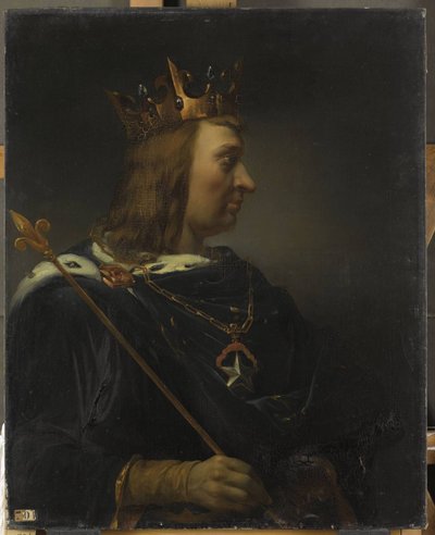 Français :  Jean II, dit le Bon, roi de France (1319-1364) Jean II, dit le Bon, roi de France (1319-1364) - Jean Leonard Lugardon