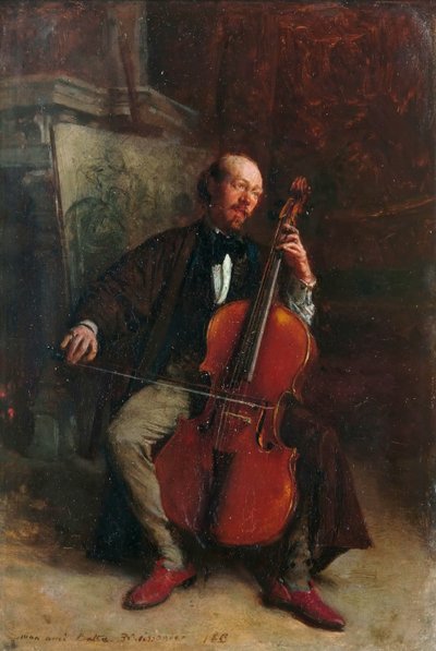 Portrait du compositeur Alexandre Batta 1816-1902 - Jean Louis Ernest Meissonier