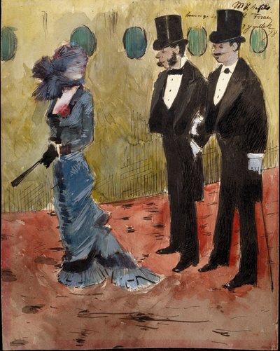 Au théâtre - Jean Louis Forain