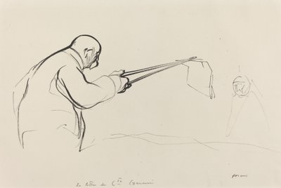 M. Clemenceau. La lettre du Cte Czernin - Jean Louis Forain