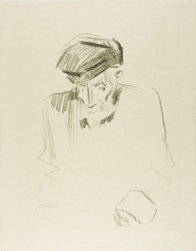 Portrait de Renoir, deuxième plaque - Jean Louis Forain