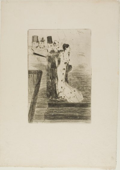 Le départ de la star - Jean Louis Forain