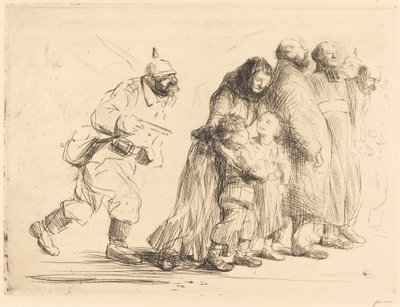 Les Notables (grande plaque) - Jean Louis Forain
