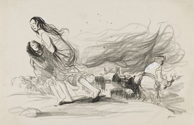 "Ils brûlent tout - Ils doivent être sur le point de se retirer" - Jean Louis Forain