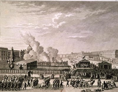 Proclamation du danger pour la patrie, 22 juillet 1792, gravée par Pierre Gabriel Berthault (1737-1831) - Jean Louis Prieur