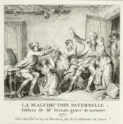 La malédiction paternelle - Jean Michel Moreau