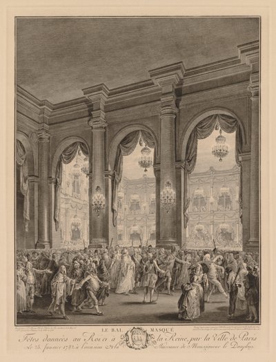 Le bal masqué donné à l