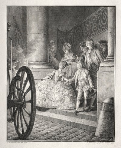 Rétif de la Bretonne : Les Petits Parrains - Jean Michel the Younger Moreau