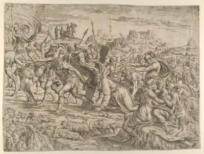 Portement de croix, 1544 - Jean Mignon