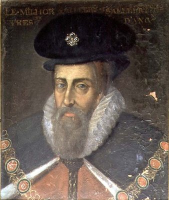 Portrait de Robert Cecil (c.1563-1612) 1er comte de Salisbury et 1er vicomte Cranborne - Jean Monier or Mosnier