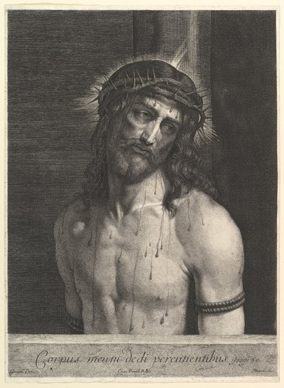 Le Christ à la colonne - Jean Morin