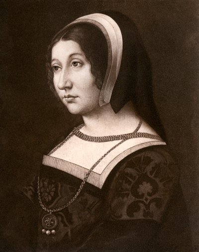 Femme inconnue, anciennement connue sous le nom de Margaret Tudor - Jean Perreal