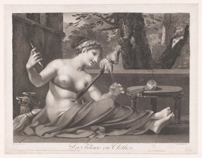La Parque Clotho (La Fileuse ou Clothon) - Jean Prud