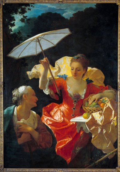 Vertumne et Pomone - Jean Ranc