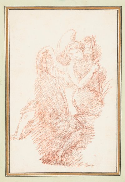 Figure ailée avec arc - Jean Robert Ango