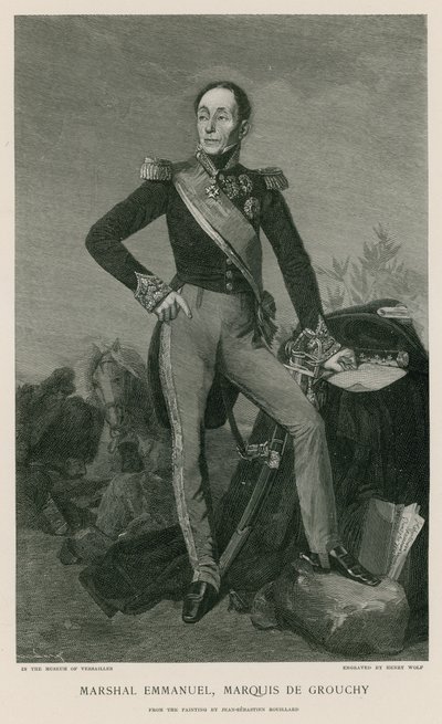 Maréchal Emmanuel, marquis de Grouchy - Jean Sebastien Rouillard