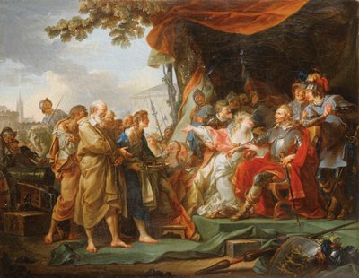 Français :  Les Bourgeois de Calais The Burghers of Calais - Jean Simon Berthelemy