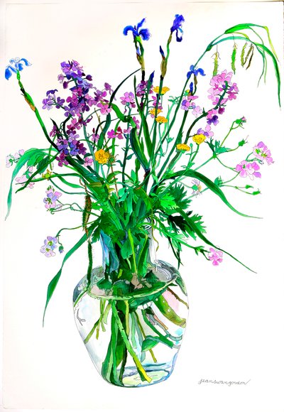 High Summer (aquarelle et encre sur papier) - Jean Swan Gordon