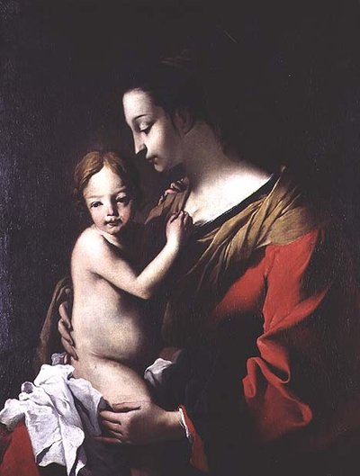 Madone et Enfant - Jean Tassel