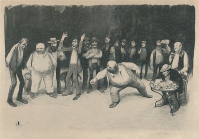 Les Joueurs De Bouchons, 1919 - Jean Veber