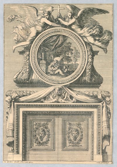Design pour cheminée, de "Cheminées à la Moderne" - Jean le Pautre