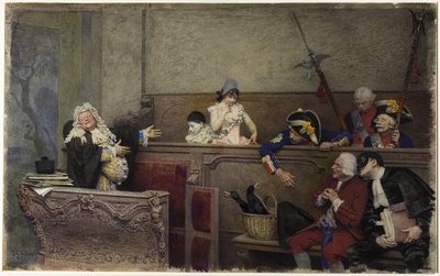 Procès de Pierrot - Jean or Jehan Georges Vibert