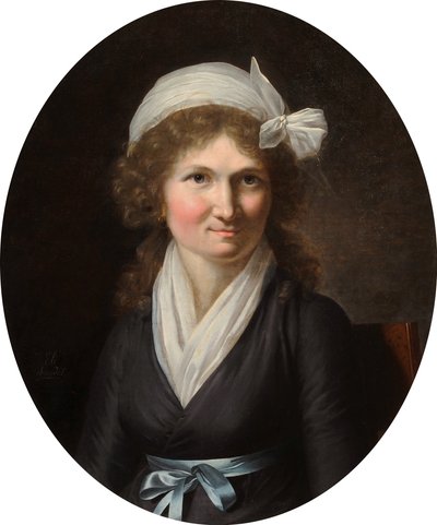 Portrait de femme sous le Directoire - Jeanne Elisabeth Chaudet